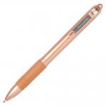 Zebra Z-Grip Rose Gold Retractable Ballpoint Pen 1.0mm Tip 0.4mm Line Rose Gold Barrel Black Ink (Pack 12) - 15060 37171ZB
