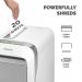 Fellowes Powershred LX221 Micro Cut Shredder 30 Litre 15 Sheet White 5050501 37174FE