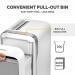 Fellowes Powershred LX221 Micro Cut Shredder 30 Litre 15 Sheet White 5050501 37174FE