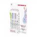 Zebra Mildliner Twin Tip Highlighter Marker Assorted Cool and Refined (Pack 5) - 2690 37199ZB