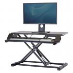 Fellowes Corvisio Sit Stand Workstation Black 8091001 37216FE