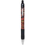 Zebra Z-Grip Animal Ballpoint Pen Tiger Print Medium Point Black (Pack 12) - 16802 37241ZB