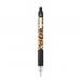 Zebra Z-Grip Animal Ballpoint Pen Cheetah Print Medium Point Black (Pack 12) - 16803 37248ZB