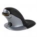 Fellowes Penguin Ambidextrous Vertical Mouse Wired Small Black/Silver 9894801 37321FE
