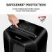 Fellowes Powershred LX85 Cross Cut Shredder 19 Litre 12 Sheet Black 4400901 37342FE