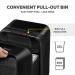 Fellowes Powershred LX200 Mini Cut Shredder 22 Litre 12 Sheet Black 5502301 37349FE