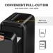 Fellowes Powershred LX220 Mini Cut Shredder 30 Litre 20 Sheet Black 5502601 37363FE