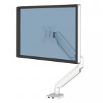 Fellowes Platinum Series Single Monitor Arm White - 8056201 37398FE