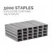 Fellowes 266 Half Strip Staples (Pack 5000) 5117601 37685FE