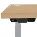 Fellowes Levado Height Adjustable Desk Maple 1200mm 9787101 37748FE