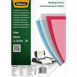 Fellowes Clear PET Binding Cover 150 micron A4 (Pack 100) 5384501 37804FE