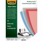 Fellowes Clear PET Binding Cover 200 micron A4 (Pack 100) 5384701 37818FE