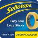 Sellotape Original Golden Tape 18mmx66m Clear (Pack 16) 1443252 38077HK