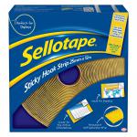 Sellotape Sticky Hook Strip Permanent Self Adhesive 25mm x 12m - 1445179 38133HK