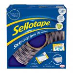 Sellotape Sticky Loop Spots Permanent Self Adhesive 22mm (Pack 125) - 1445181 38147HK