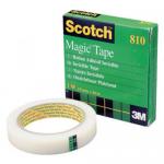 Scotch Magic 810 Invisible Tape Matte Finish 25mm x 66m Clear (Single) 8102566 - 7100027389 38172MM
