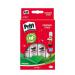 Pritt Original Glue Stick Sustainable Long Lasting Strong Adhesive Solvent Free Value Pack 22g (Pack 6) - 1456071 38252HK