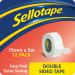 Sellotape Easy Peel Extra Strong Double Sided Tape 15mm x 5m (Pack 12) - 1445293 38266HK