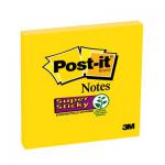 Post-it Super Sticky Notes 76x76mm 90 Sheets Ultra Yellow (Pack 6) 654-S6 - 7100174970 38284MM