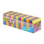 Post-it Notes Super Sticky 76x76mm 90 Sheets Assorted Colours (Pack 24) 654-SS-VP24COL-EU - 7100234515 38326MM
