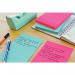 Post-It Super Sticky Notes 101x152mm Ruled 90 Sheets Cosmic Colours (Pack 3) 7100234251 38571MM