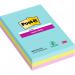 Post-It Super Sticky Notes 101x152mm Ruled 90 Sheets Miami Colours (Pack 3) 7100234251 38571MM