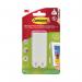 3M Command Large Picture Hanging Strips White (Pack 4) 17206 - 7100235867 38655MM