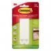 3M Command Narrow Picture Hanging Strips White (Pack 4) 17207 - 7100235863 38739MM