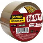 Scotch Packaging Tape Heavy Brown 50mm x 50m (Pack 1) 7100094742 38963MM