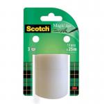 Scotch Magic Invisible Tape 8-192R3 Refill 19mm x 25m (Pack 3) 7100127532 39040MM