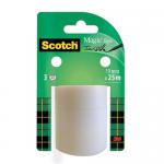 Scotch Magic Invisible Tape 8-192R3 Refill 19mm x 25m (Pack 3) 7100127532 39040MM