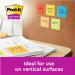 Post-it Super Sticky 100% Recycled Notes Assorted Colours 47.6 x 47.6 mm 70 Sheets Per Pad (Pack 12) 7100284780 39096MM