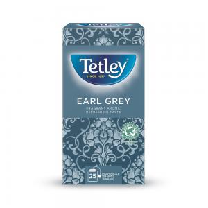 Tetley Earl Grey Tea Bags Individually Wrapped and Enveloped Pack 25 -