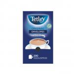 Tetley Orignal Tea Bags Indivually Wrapped and Enveloped (Pack 200) - NWT004 39505NT