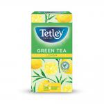 Tetley Green Tea With Lemon Tea Bags Individually Wrapped and Enveloped (Pack 25) - NWT204 39512NT