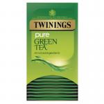 Twinings Pure Green Tea Bags Individually Wrapped (Pack 20) - NWT021 39582NT