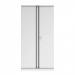 Phoenix SC Series 2 Door 4 Shelf Steel Storage Cupboard in Grey with Key Lock SC1910GGK 