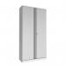 Phoenix SC Series 2 Door 4 Shelf Steel Storage Cupboard in Grey with Key Lock SC1910GGK 39792PH