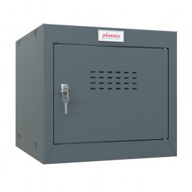 Phoenix CL Series Size 1 Cube Locker in Antracite Grey with Key Lock CL0344AAK 39876PH