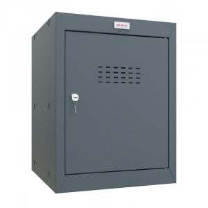 Photos - Other for Computer Phoenix CL Series Size 2 Cube Locker in Antracite Grey with Key Lock 