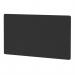 Dynamic Air Back-to-Back Desk Divider Screen W1600 x D800mm Black Fabric - HA03074 40032DY