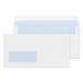 ValueX Wallet Envelope DL Self Seal Window 80gsm White (Pack 1000) - FL2884 40037BL