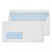 ValueX Everyday Envelopes DL White Wallet Window Self Seal 90gsm 110x220mm (Pack 1000) - FL3884 40051BL