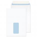 ValueX Everyday Envelopes C5 White Pocket Window Peel and Seal 100gsm 229x162mm (Pack 500) - 23084 40093BL