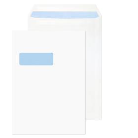 ValueX Pocket Envelope C4 Self Seal Window 90gsm White (Pack 250) - FL2892 40121BL