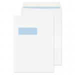 ValueX Everyday Envelopes C4 White Pocket Window Peel and Seal 100gsm 324x229mm (Pack 250) - 23892 40135BL