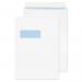 ValueX Pocket Envelope C4 Peel and Seal Window 100gsm White (Pack 250) - 23892 40135BL