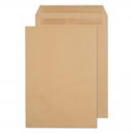 ValueX Pocket Envelope C4 Self Seal Plain 90gsm 80% Recycled Manilla (Pack 250) - 13878 40156BL