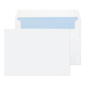 ValueX Wallet Envelope C6 Self Seal Plain 90gsm White (Pack 1000) - 2602 40170BL