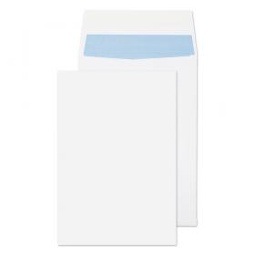 ValueX Pocket Gusset Envelope C4 Peel and Seal Plain 25mm Gusset 140gsm White (Pack 125) - 9000 40212BL